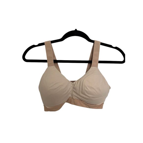 Spanx Bra-llelujah Bra Womens Large Wireless Naked 2.0 Nude Molded Cups - Picture 1 of 4